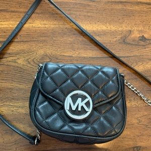Authentic Michael Kors Black Crossbody